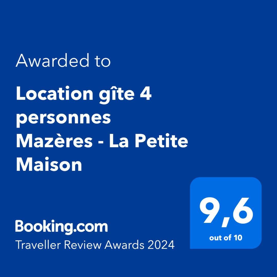 Location Gite 4 Personnes Mazeres - La Petite Maison Kültér fotó